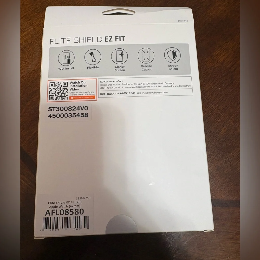 Apple Watch Screen Protector (2 Pack- Fits 42mm)
